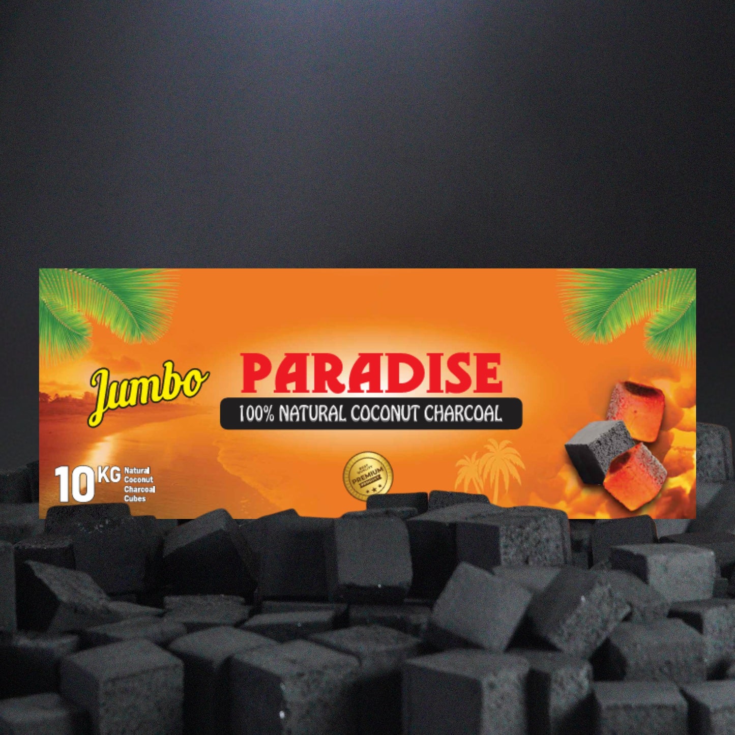 Paradise Coconut Coals | 10Kg Bulk Box